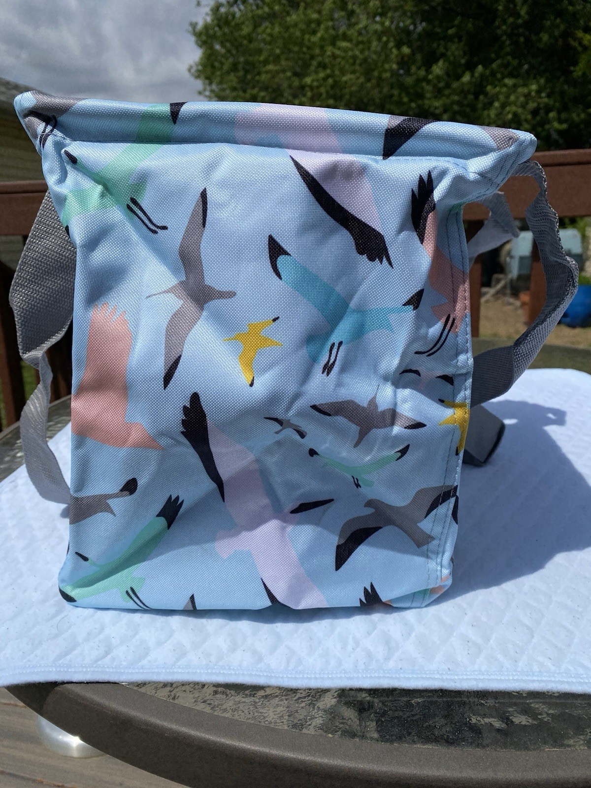 Thirty-One Small Utility Tote Flights Of Fancy NOS Beach Tote Sea Birds
