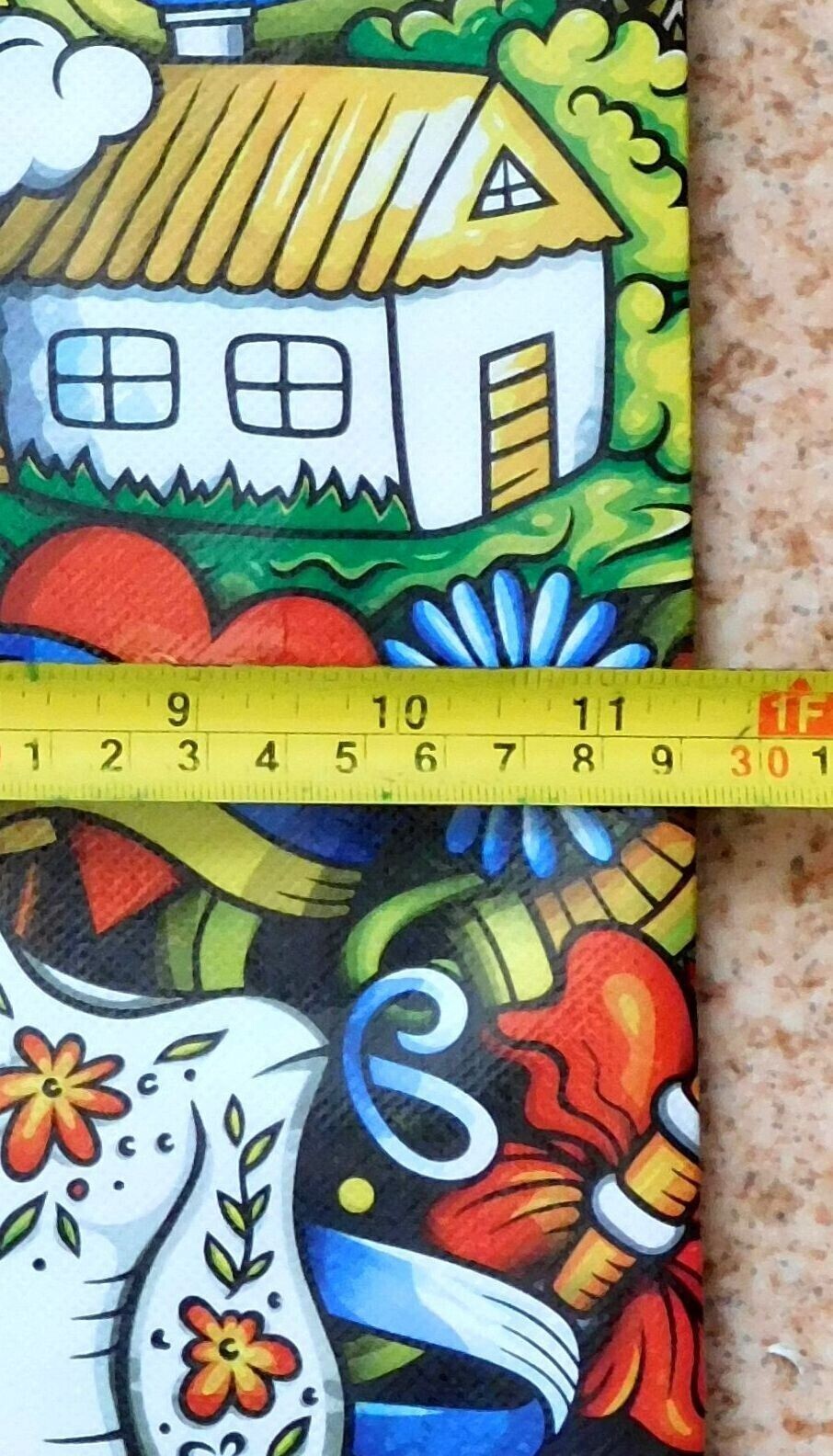Reusable Shopping Bags with Handles Popular Ukrainian Theme 2022-2023 – 8 pcs.