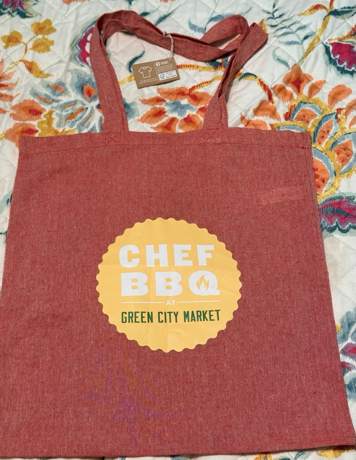 #NWT “#CHEF #BBQ” and green “#GREEN #CITY #MARKET” #tote #bag #eBay @everyone