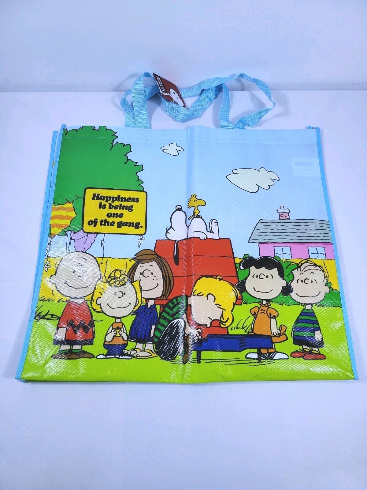 Peanuts Gang New Reusable Shopping Bag Grocery Travel Bag 19.5″x17.5″x7.25″