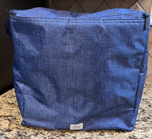 Thirty-One Signature Collection Cooler Tote❄️Crosshatch Pattern Insulated Bag ❄️