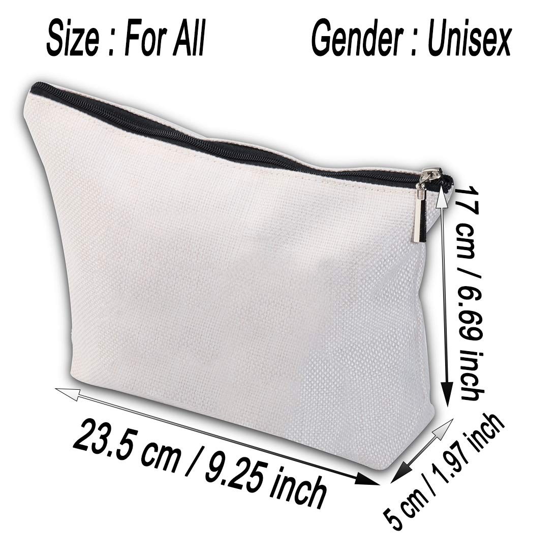 JXGZSO Inspired Gift I’ll Interrogate the Cat Makeup Bag Fans Gift…