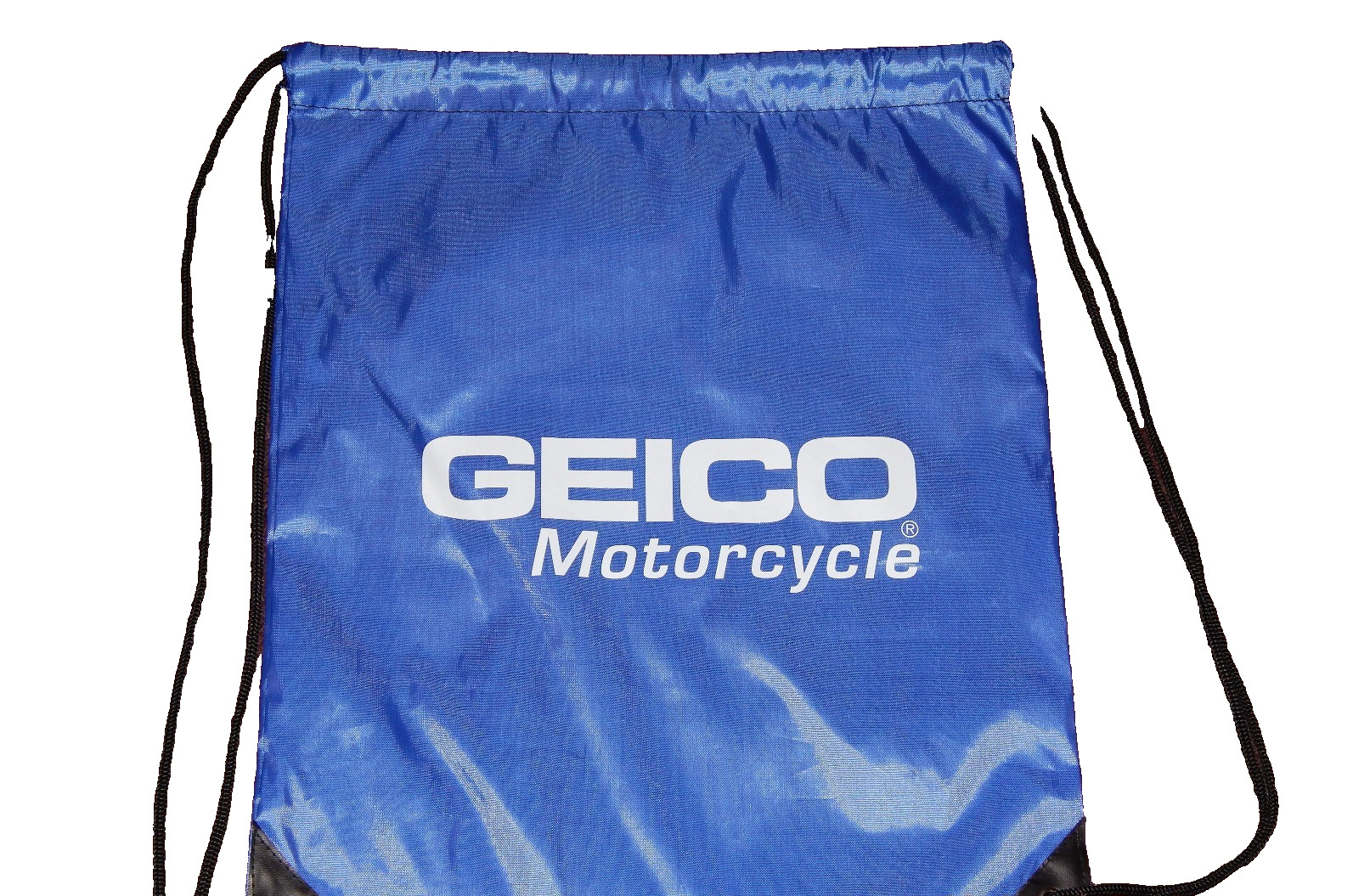 GEICO INSURANCE MOTORCYCLE DRAWSTRING ECO BAG REUSABLE 17 1/2″ X 14 1/2″ NEW