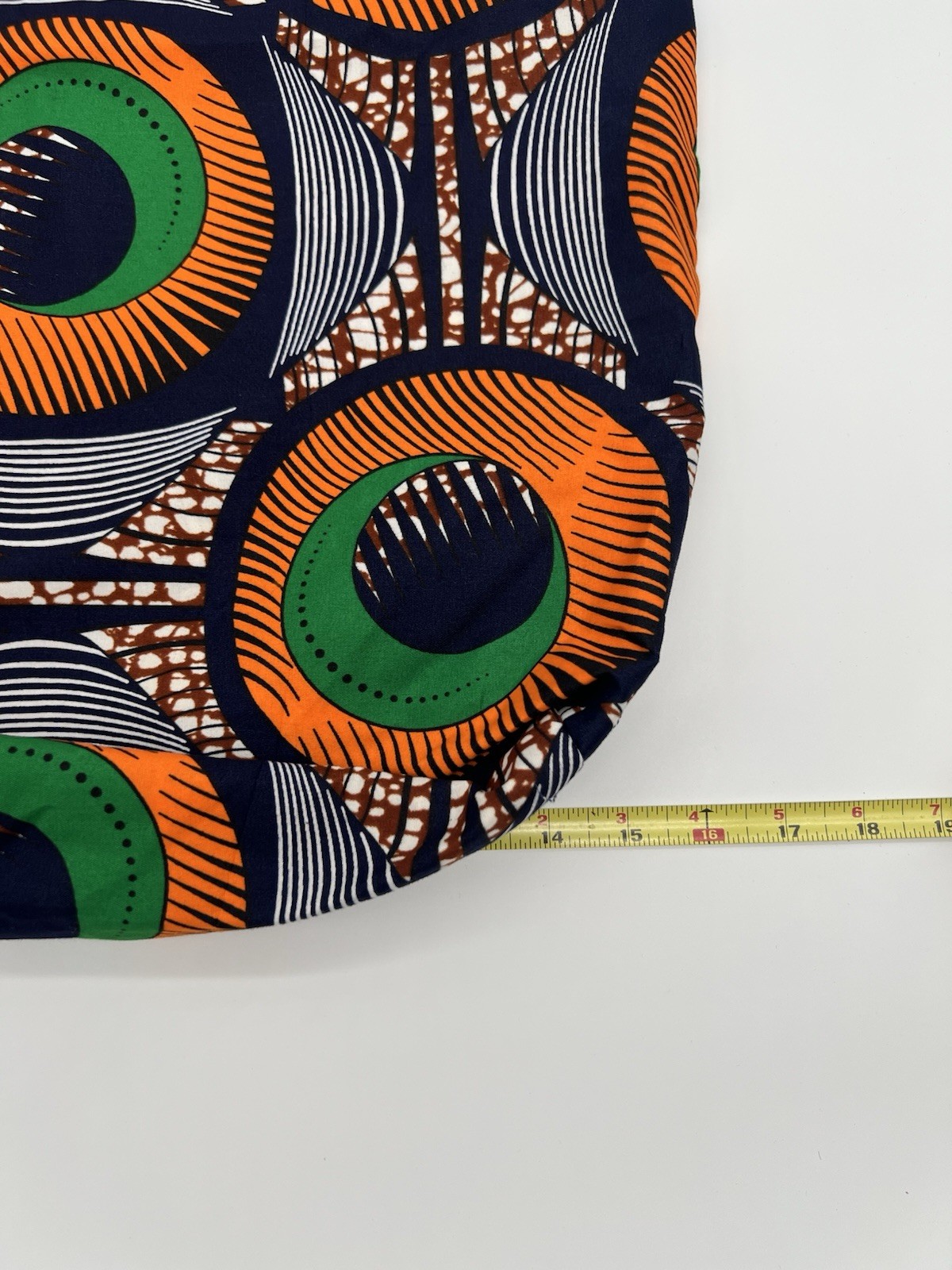 Rainbow Stitches Bag Large Foldable Fabric Bob Marley Inside & Very Colorful