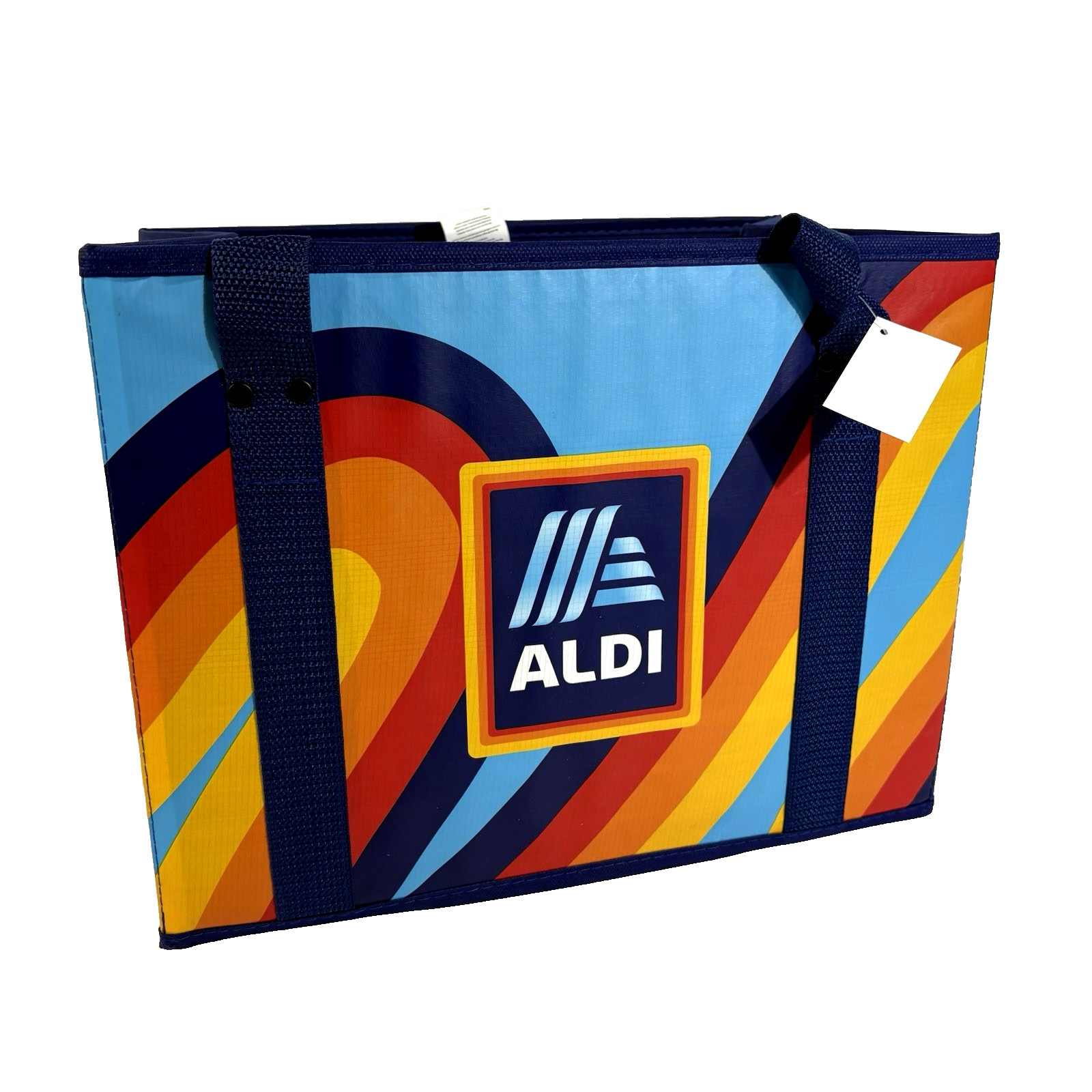 Aldi Collapsible Box Tote Bag 14x11x10 2025 Sturdy New