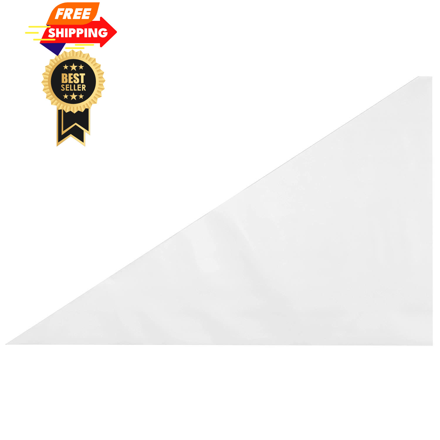 Ruiwaer 10pcs Tile Grout Masonry Mortar Bag Disposable Bags White