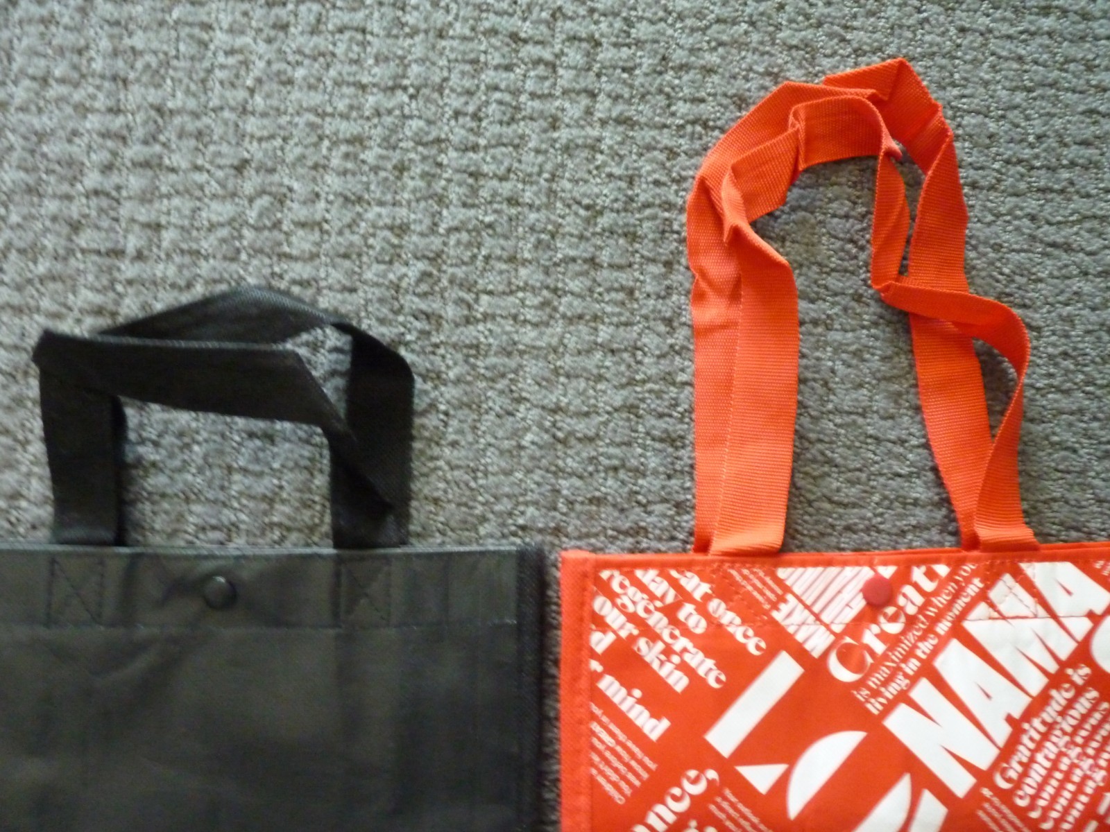 Lululemon Reusable Shopping Tote Bags (4) Small Totes Different Designs #6