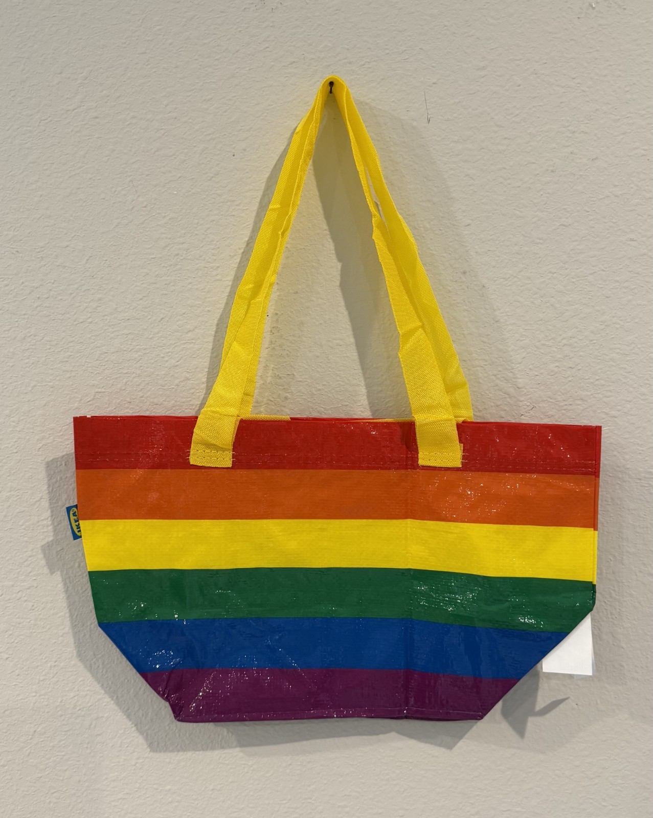 IKEA STORSTOMMA Rainbow Tote Bag – Small/Medium NEW