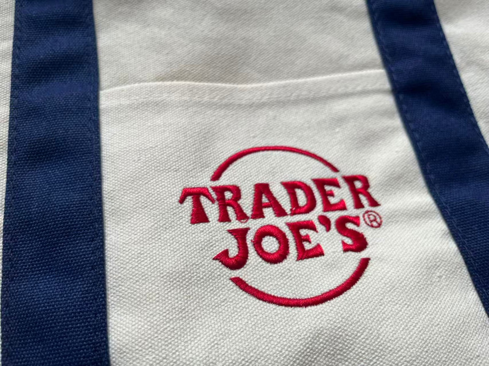 Nine colors Trader Joe’s Mini Pastel Canvas Tote Bag Simple canvas bag Foldable