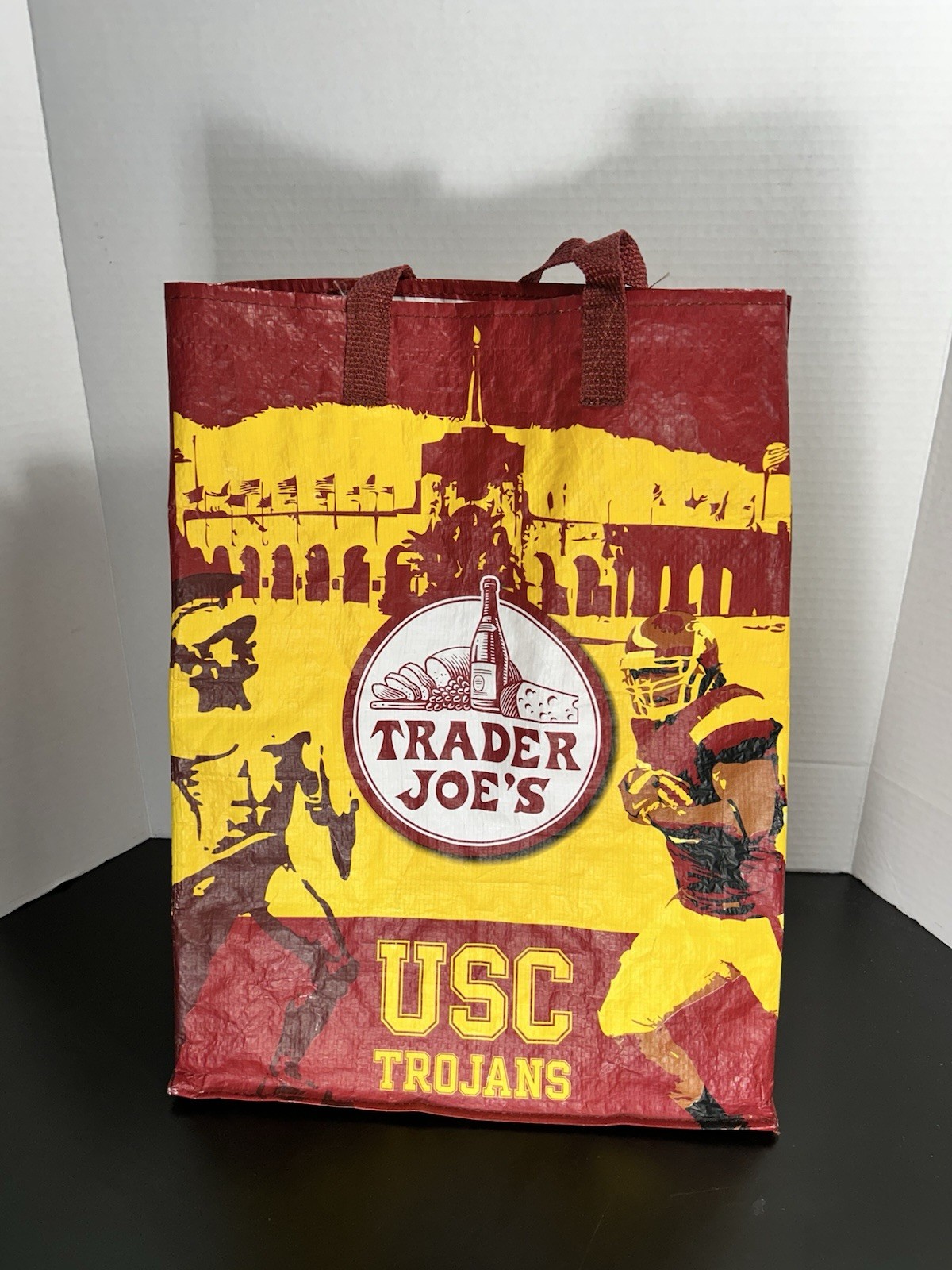 Trader Joe’s USC Trojans Tote Bag NCAA Football NO BLlIMP ( 1st generation)
