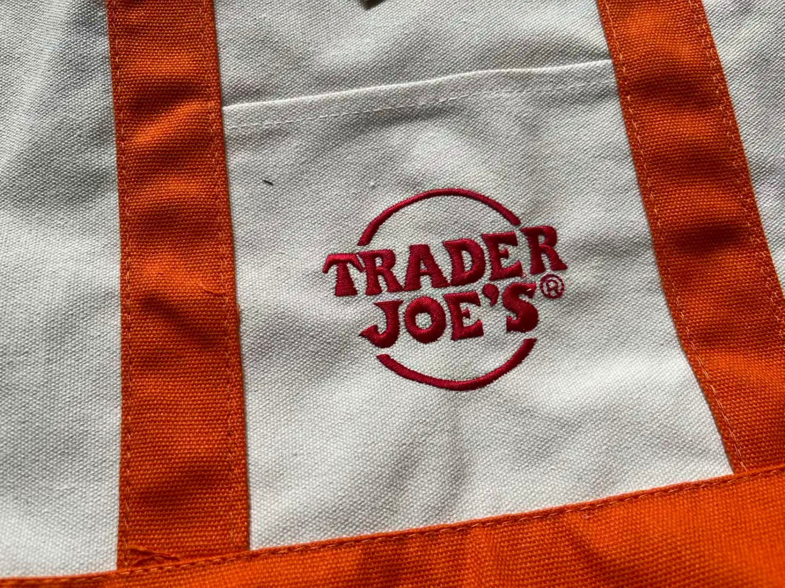 Nine colors Trader Joe’s Mini Pastel Canvas Tote Bag Simple canvas bag Foldable