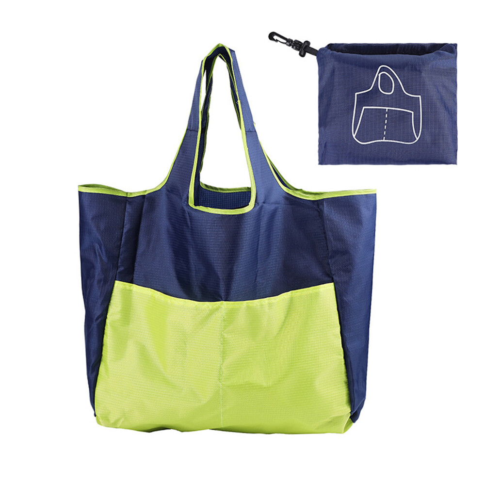 New Big Folding Shopping Bag Large Capacity Portable Reusable Waterproof Grocery