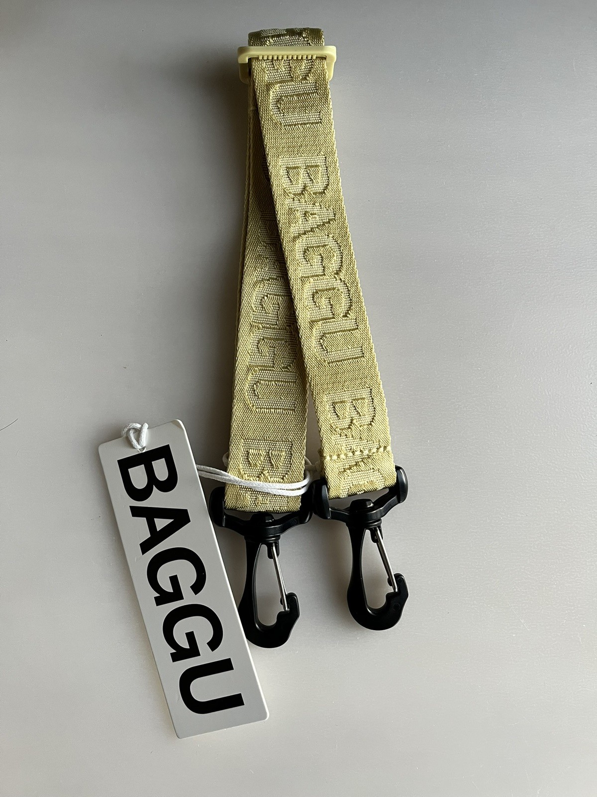BAGGU Attachable Strap Japan Exclusive Butter Yellow