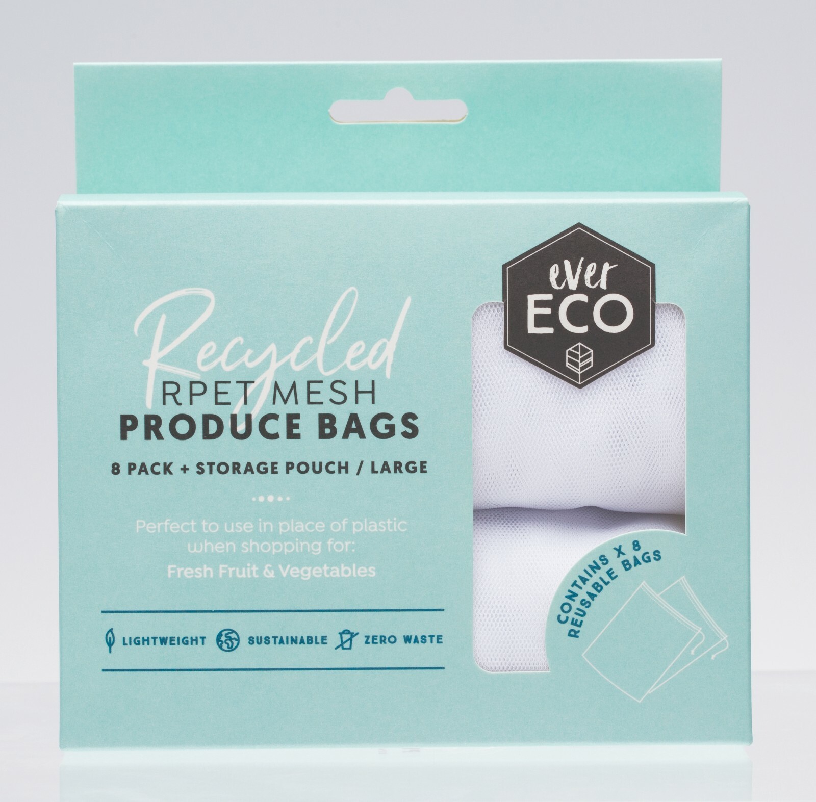 Ever Eco Reusable Zero-waste Produce Bags – made from recycled plastic