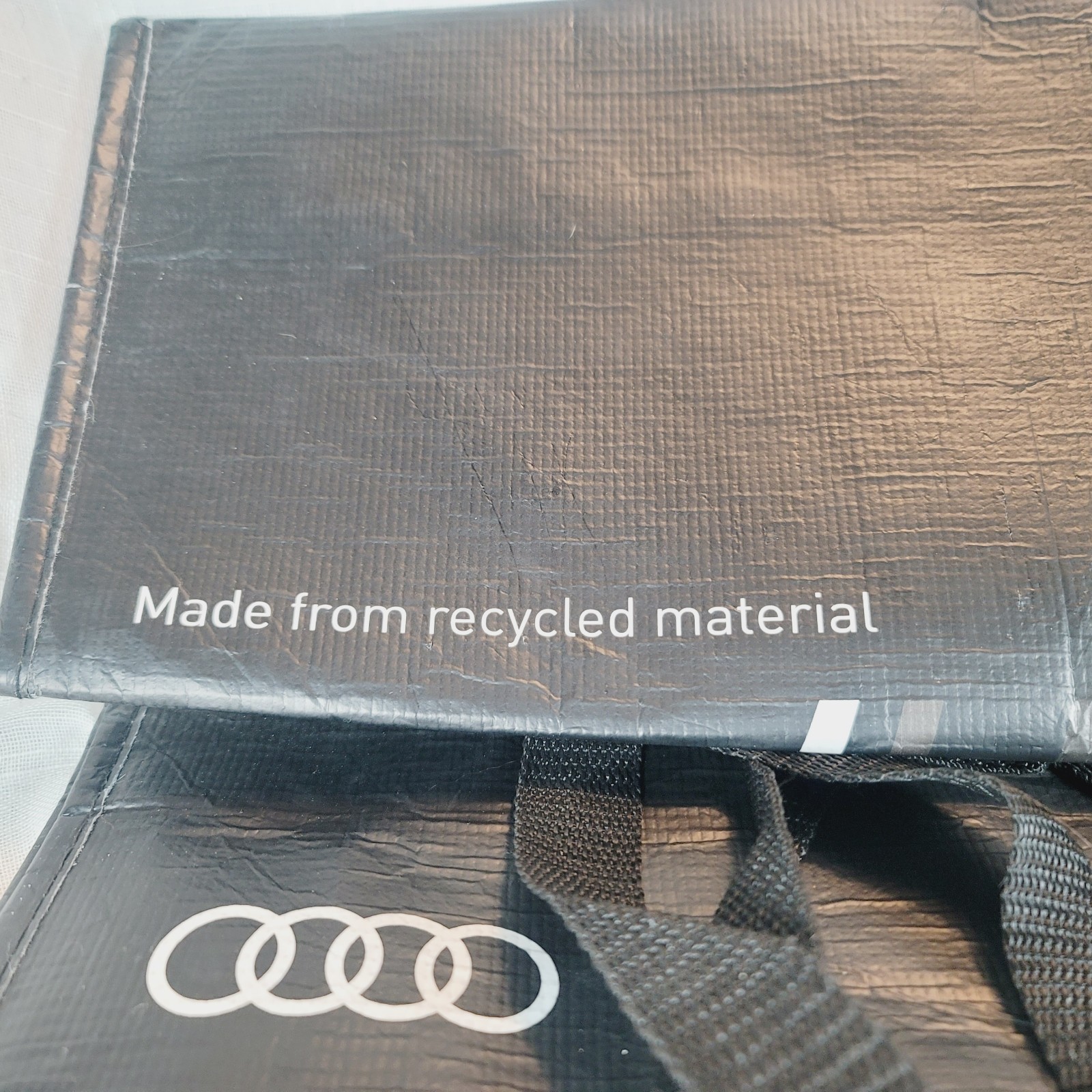 Audi Reusable Bag Graphic Printed Tote Eco-Friendly Luxury Car Shopping 15x12x7