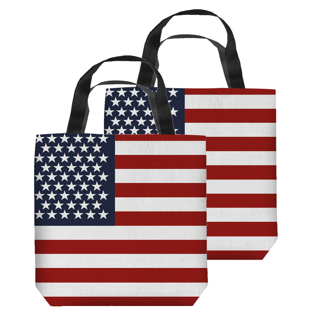 American Flag Tote Bag – 3 Sizes