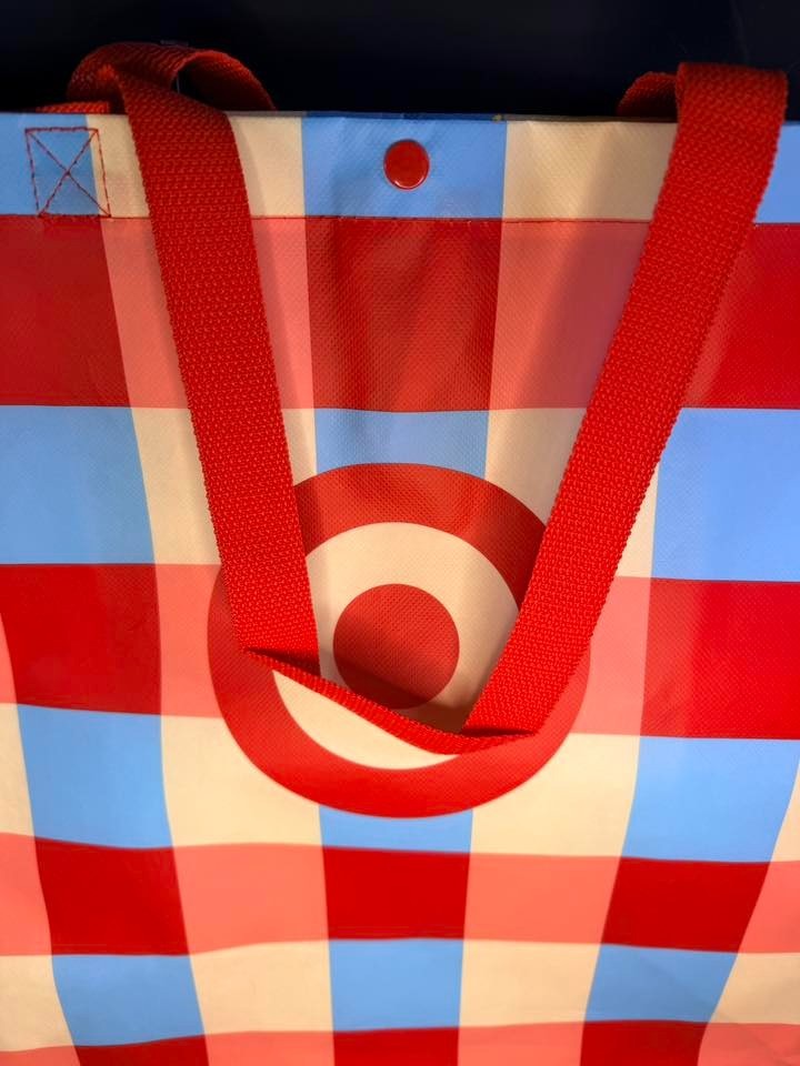 Target Reusable Shopping Tote Bag Reduce, Reuse, Recycle LOT OF 5