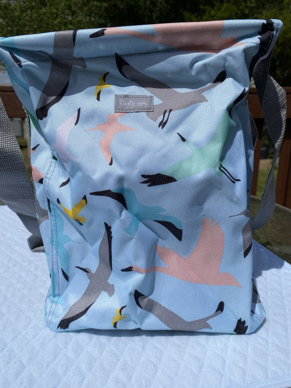 Thirty-One Small Utility Tote Flights Of Fancy NOS Beach Tote Sea Birds