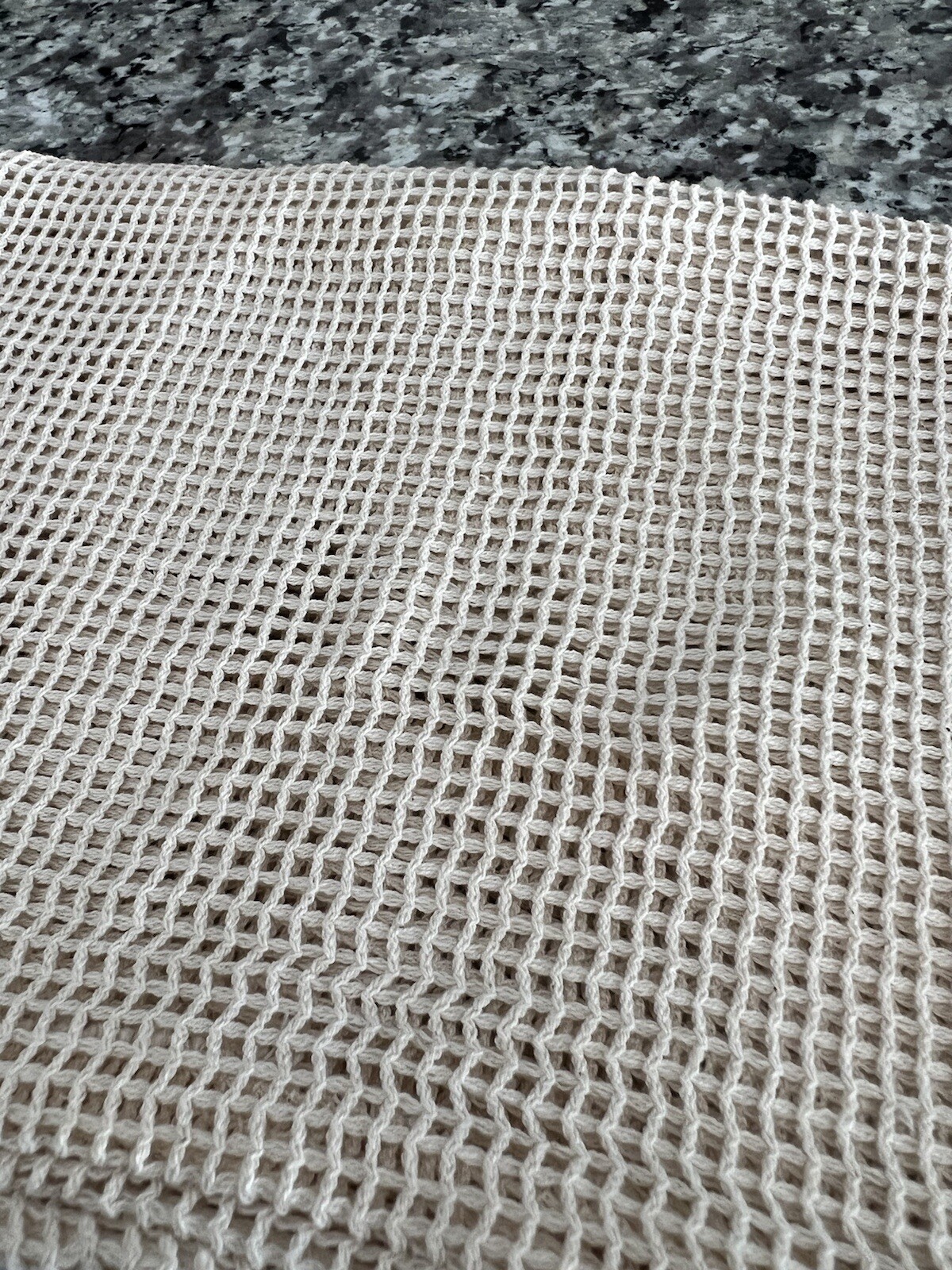 Organic Produce Bag Mesh 100% Cotton (17”x12.7”)(43.5cmx32.5cm) Natural Reusable