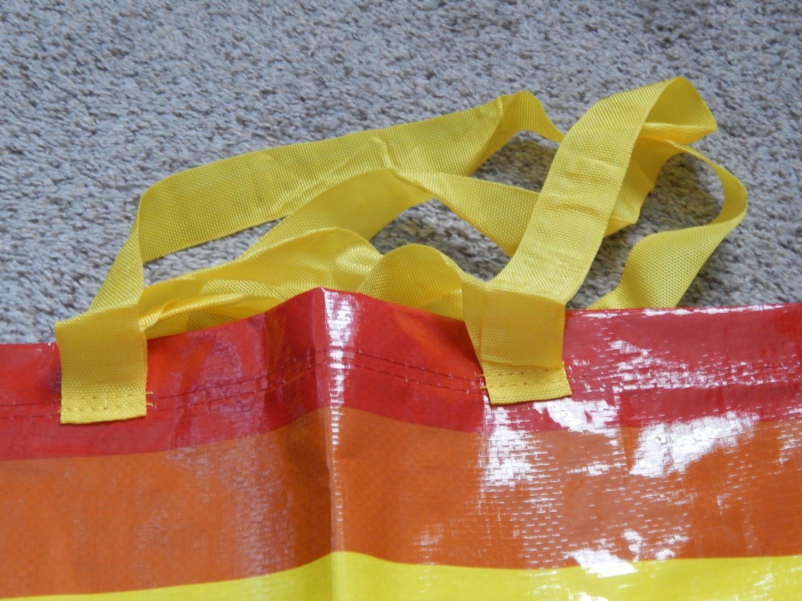 IKEA Storstomma Large Rainbow Pride Reusable Eco Friendly Shopping Tote Bag
