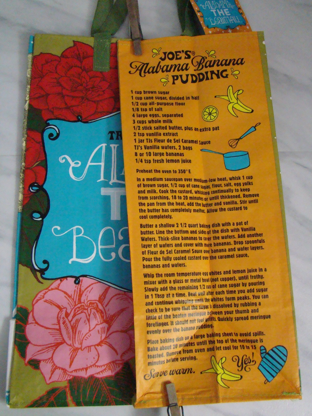 New Trader Joe’s Alabama Reusable Mystery Bag Shopping Grocery