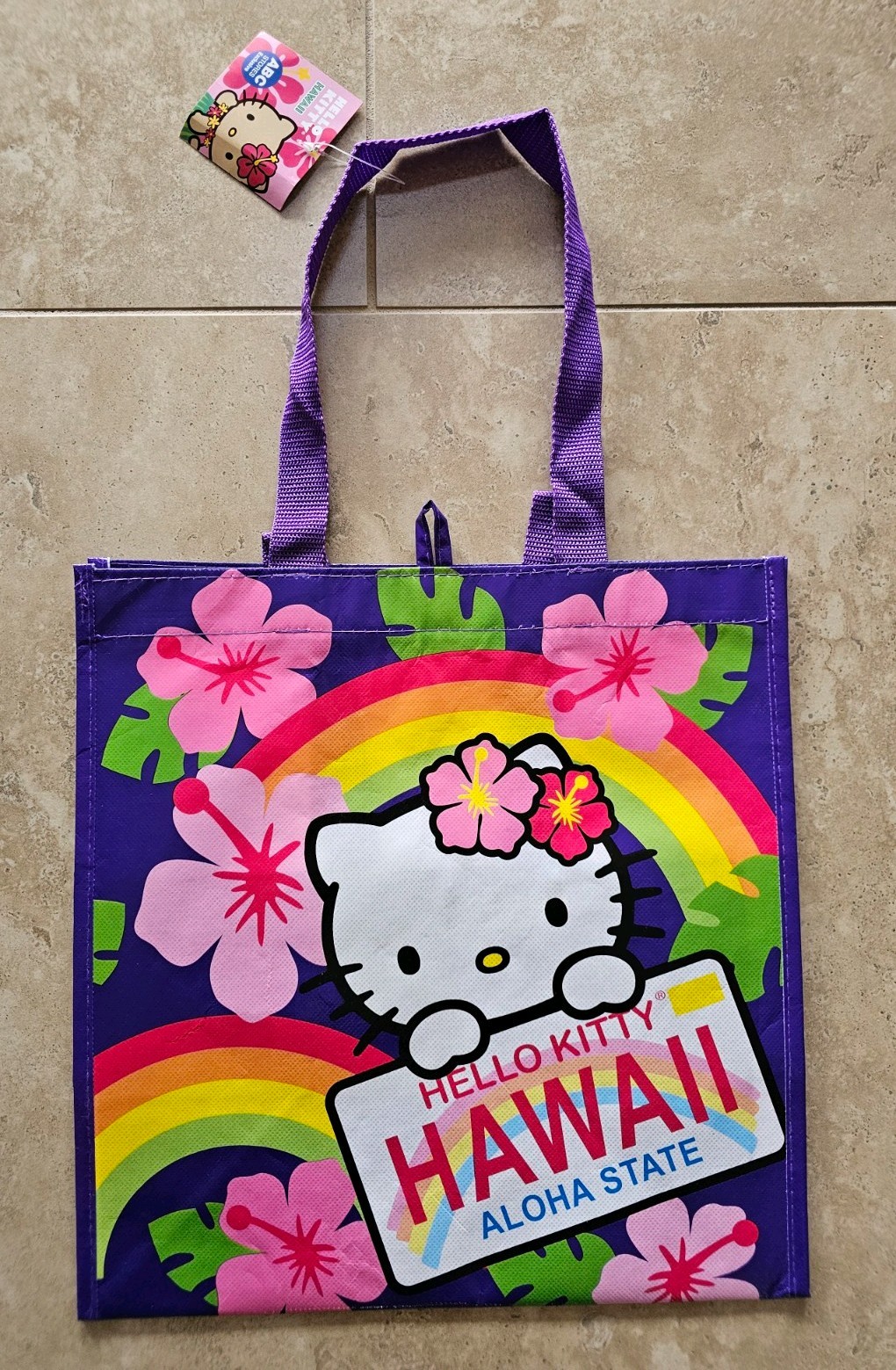 HAWAII Hello Kitty & Friends, Kuromi NWT Reusable Shopping Tote Bags Lot-of-4