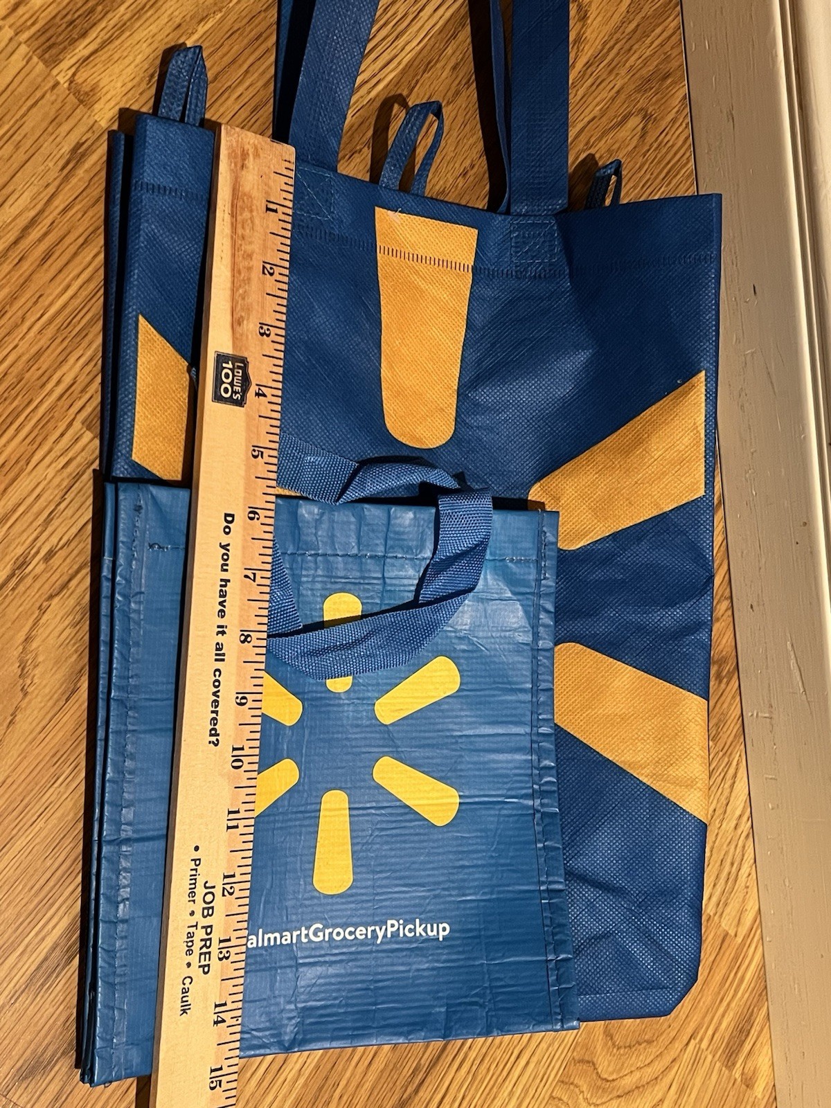 Walmart Tote Reusable Lot (2)
