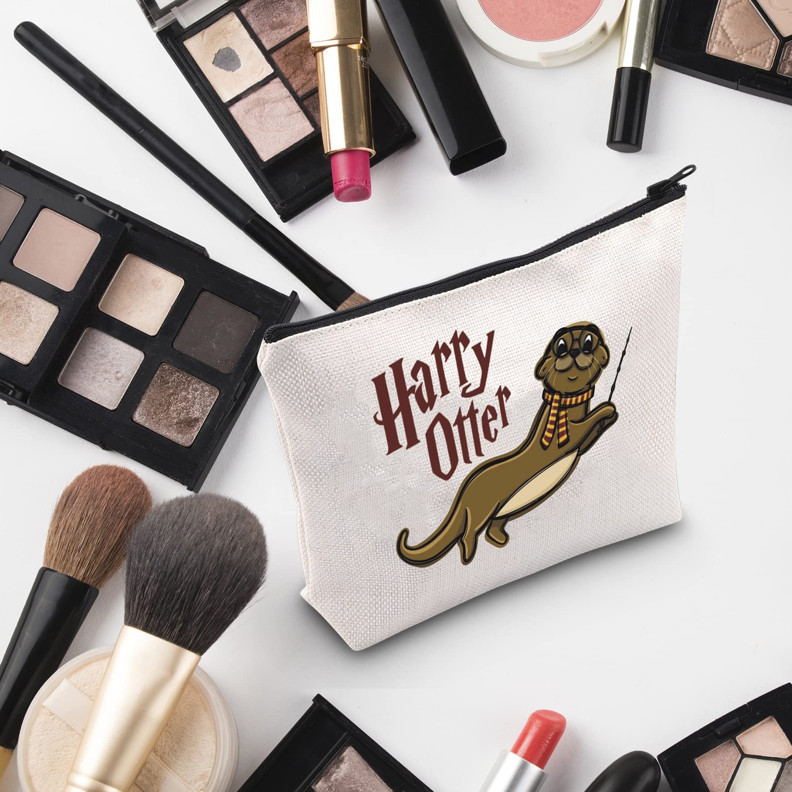G2TUP Harry Otter Makeup Bag – Sea Animal Lovers White