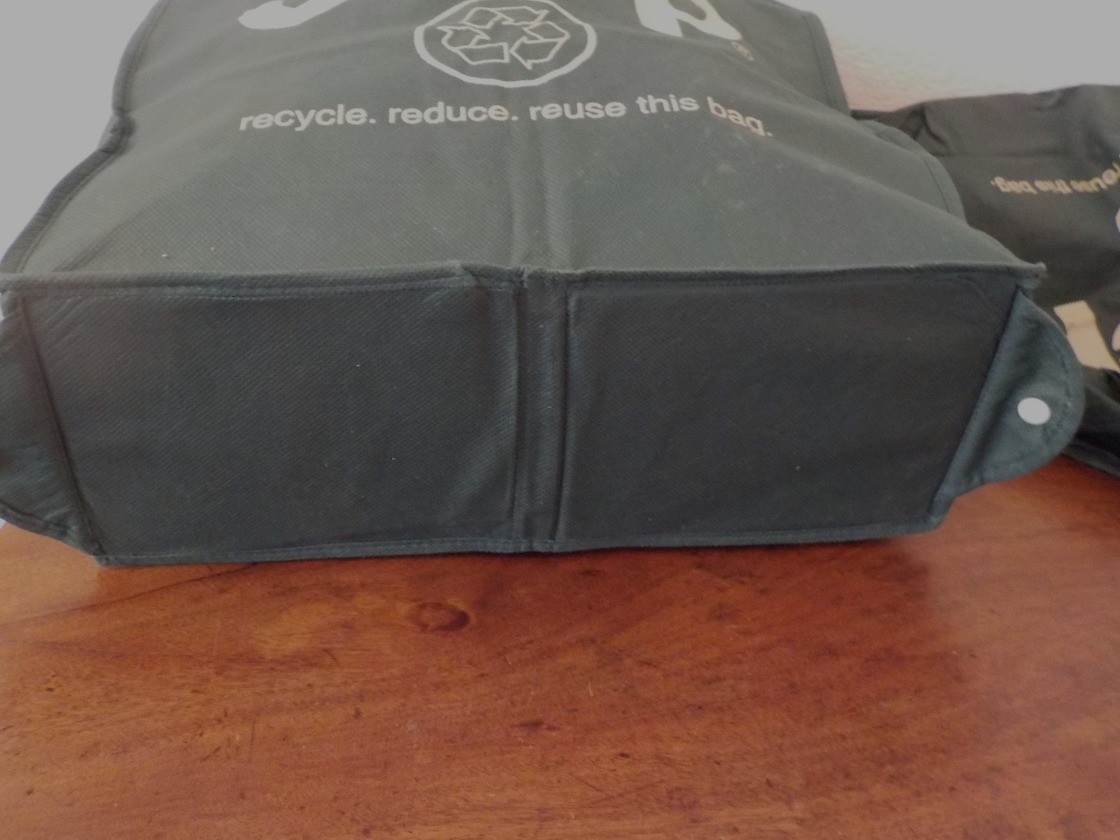 Genuine Jeep 16 X 15 X 4 inch Collapsable Reusable Tote Bags, folds up and snaps
