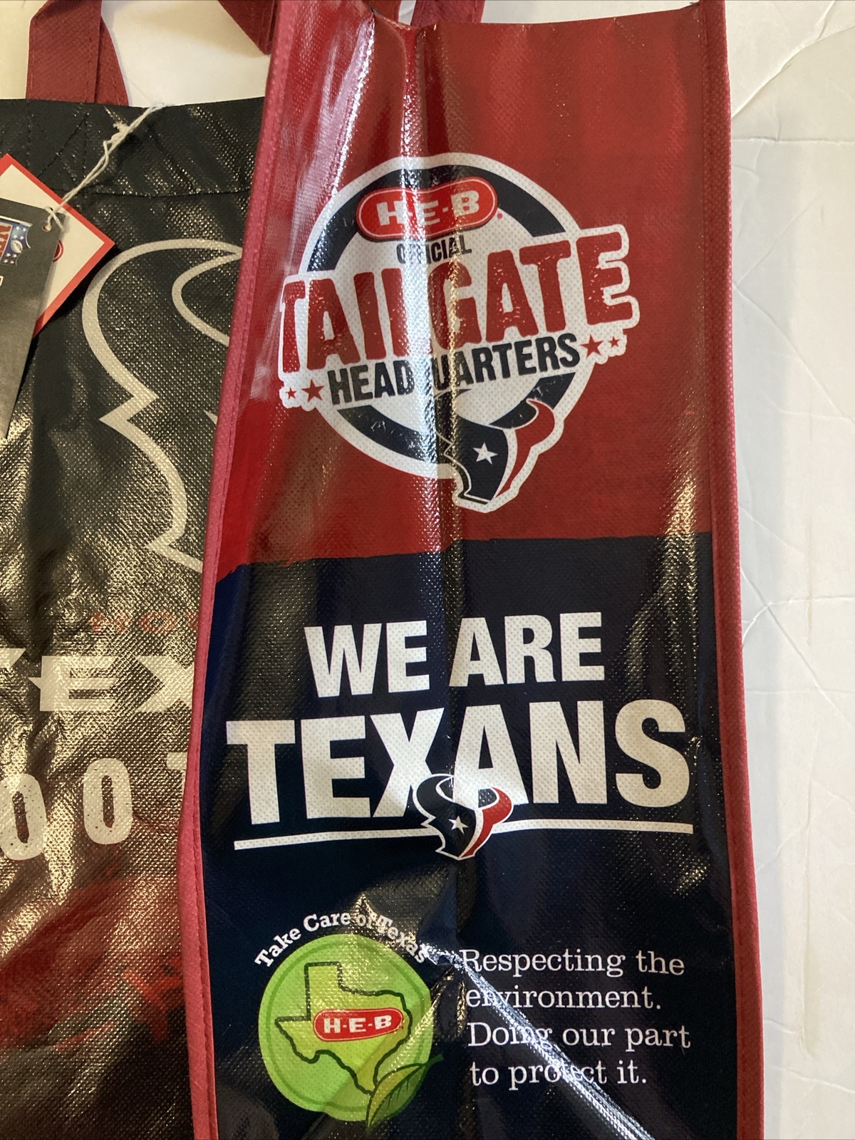 HEB Houston Texans Bag Tote Star Football Blue Texas NFL Pro Sports Series Gift