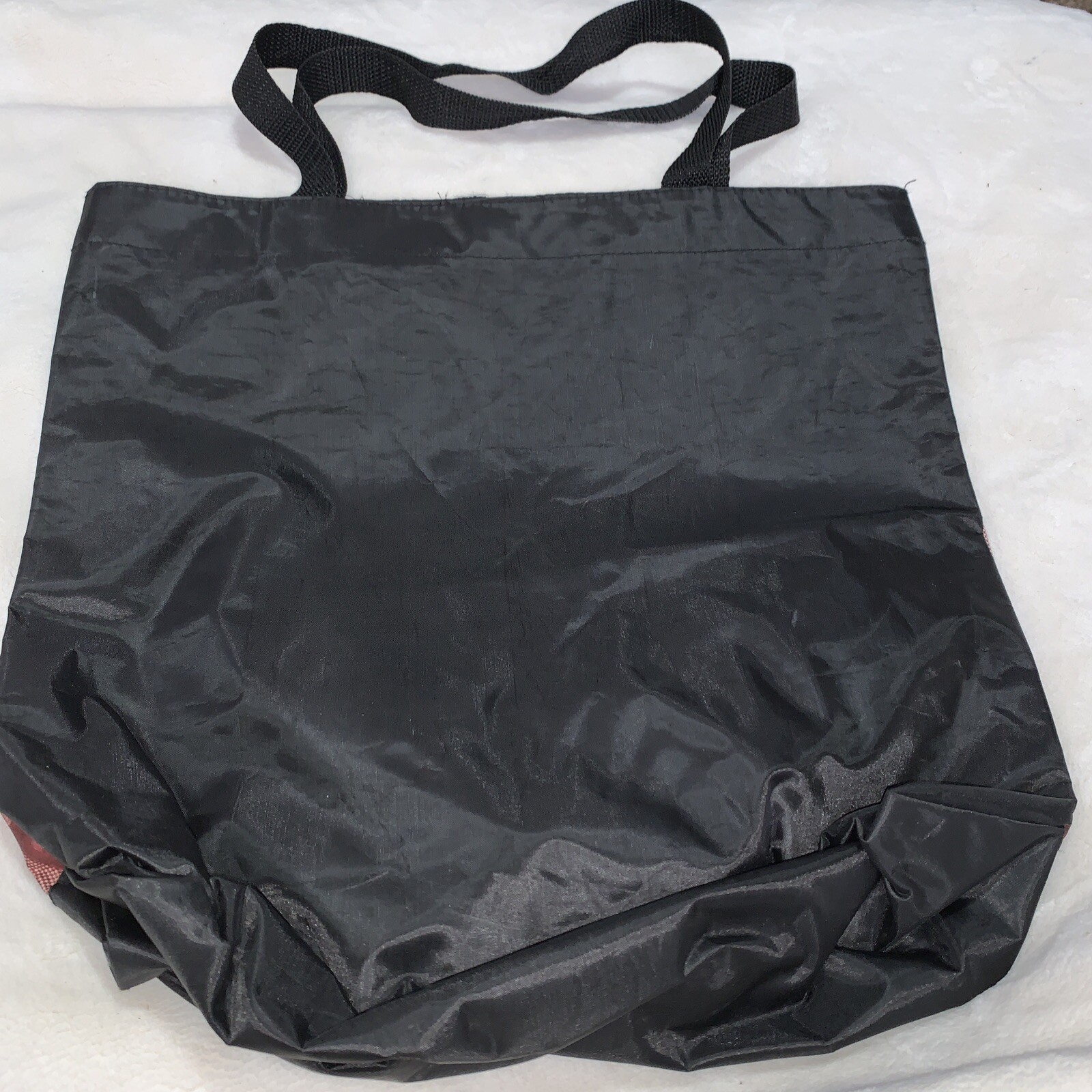 Heavy World Plastic Travel Bag w/Inside Closure, Outside Side Zipper Handles