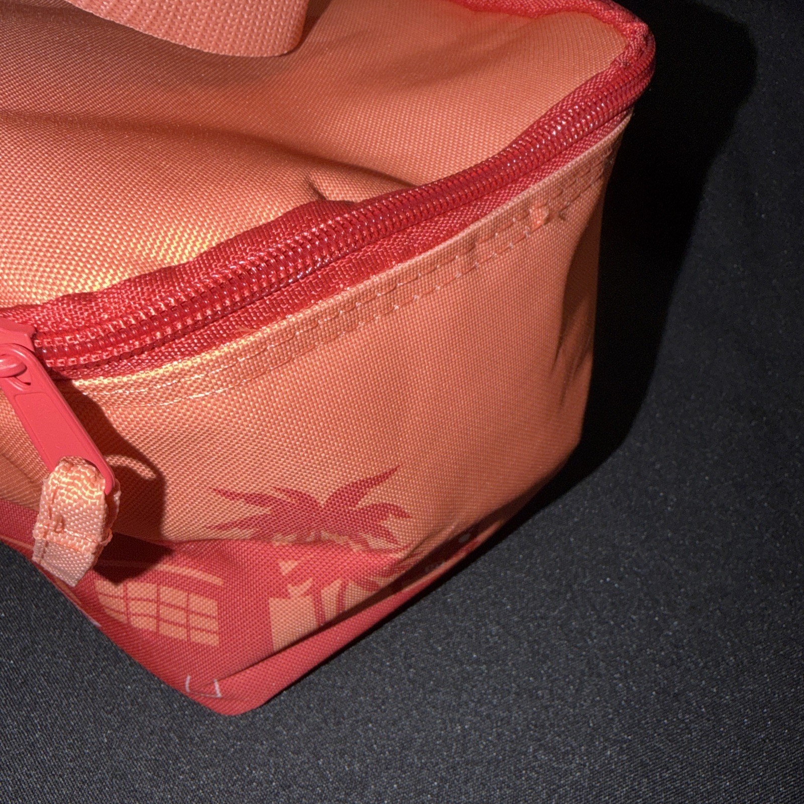 Trader Joe’s Mini Insulated Tote Bag -Peach/ Rose -New With Tags