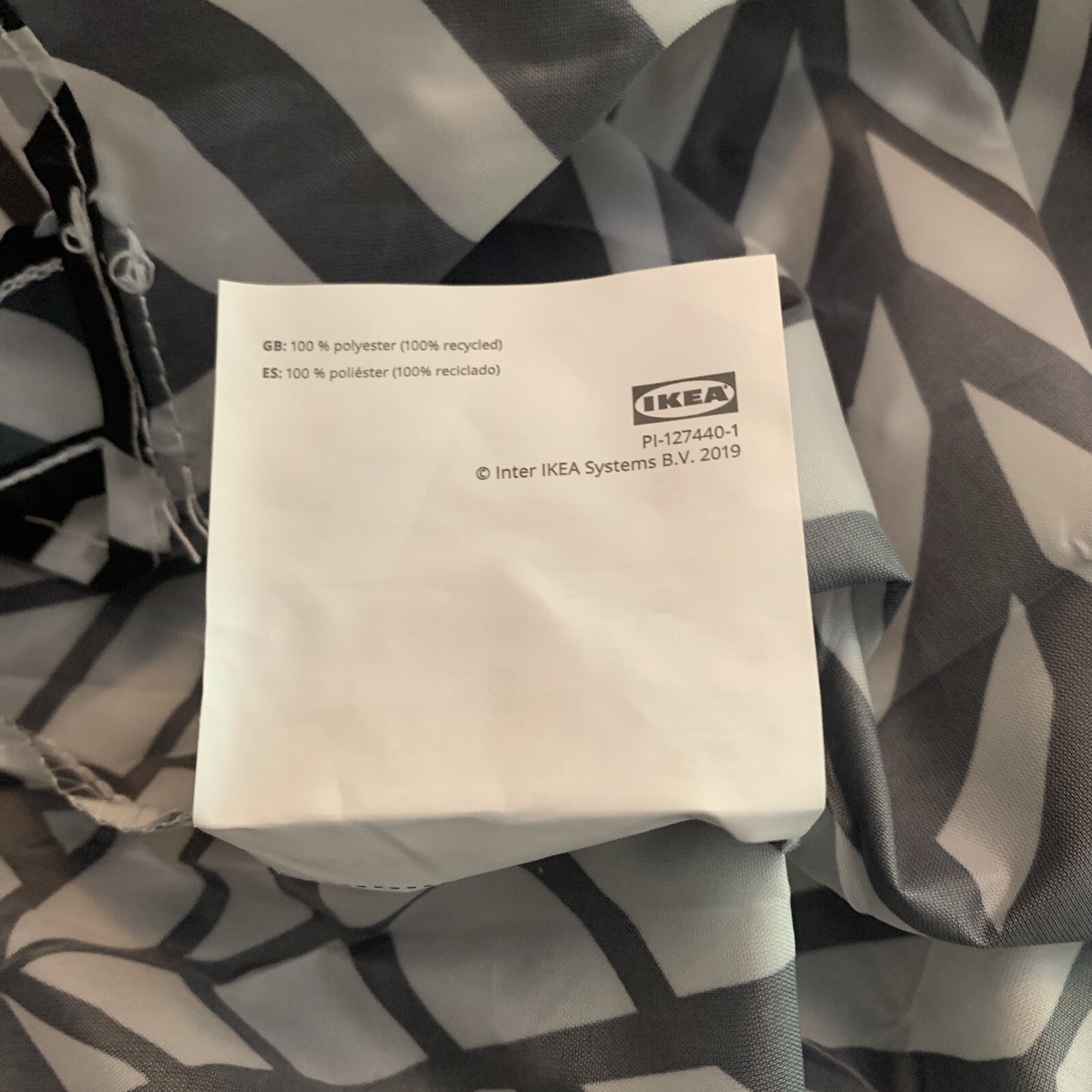 IKEA Grocery Bags Reusable Foldable Washable 5 Pack