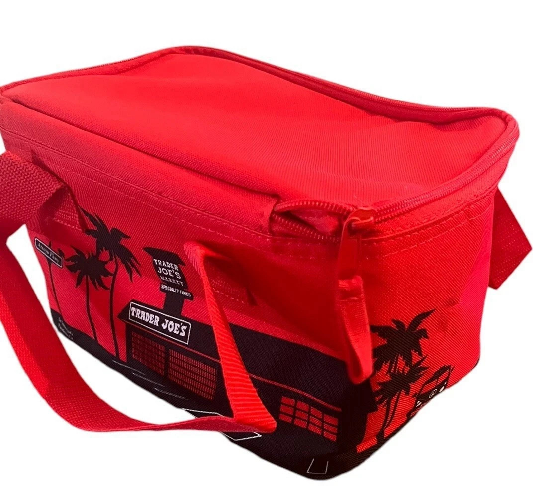 Trader Joes 1.5 gal Mini Insulated Bag RED Limited Edition!