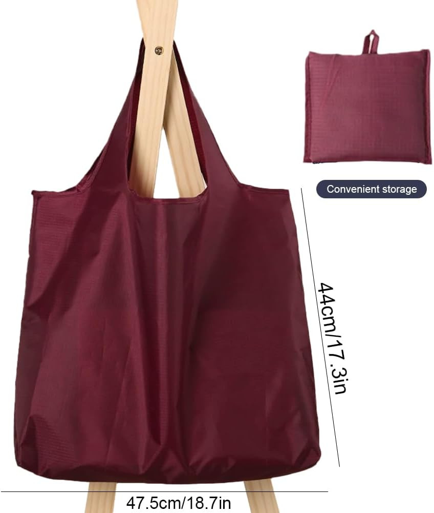 Large 50lbs Heavy Duty Reusable Foldable Grocery and Shopping Tote Bags – Washab