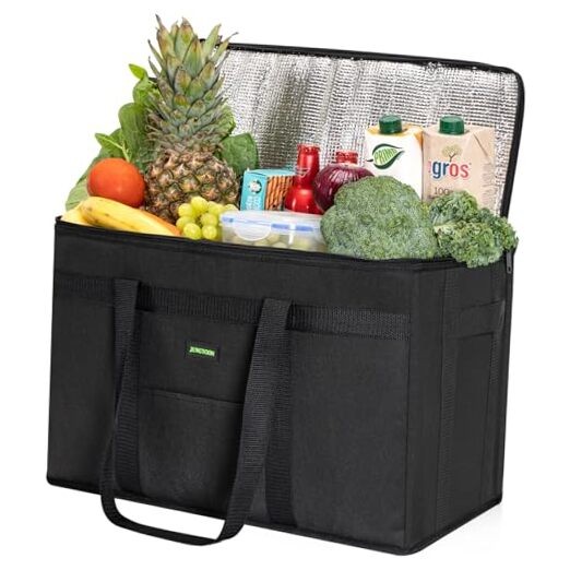 Heavy-Duty Insulated Grocery Bags & Insulated Bag – Collapsible Cooler Bag