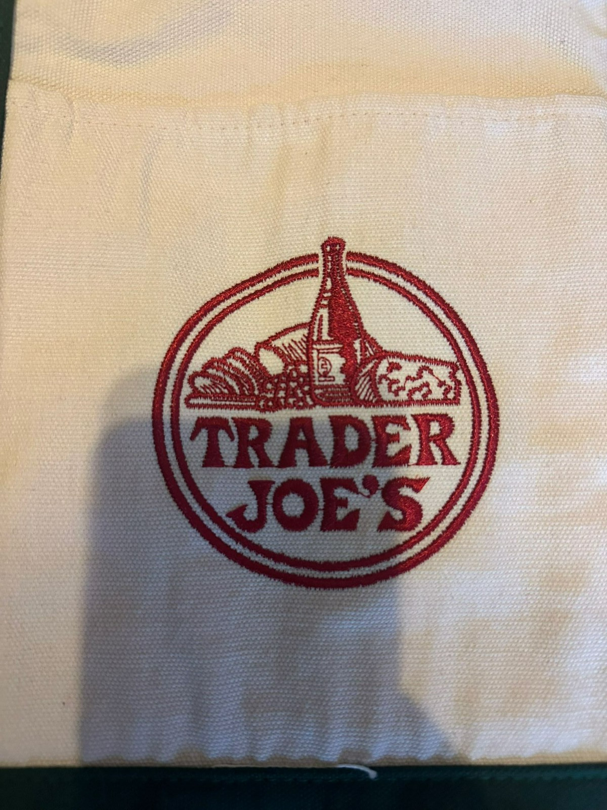NWT Trader Joe’s Reusable Canvas Tote Bag – Heavy Duty Grocery Shopper Green
