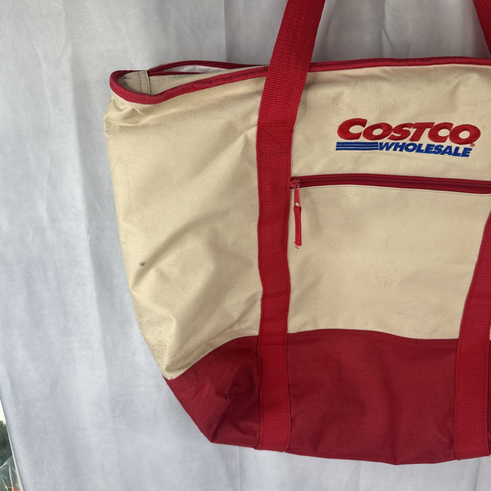 COSTCO WHOLESALE Extra Large Tote Insulated Bag Hot Cold 24” Red