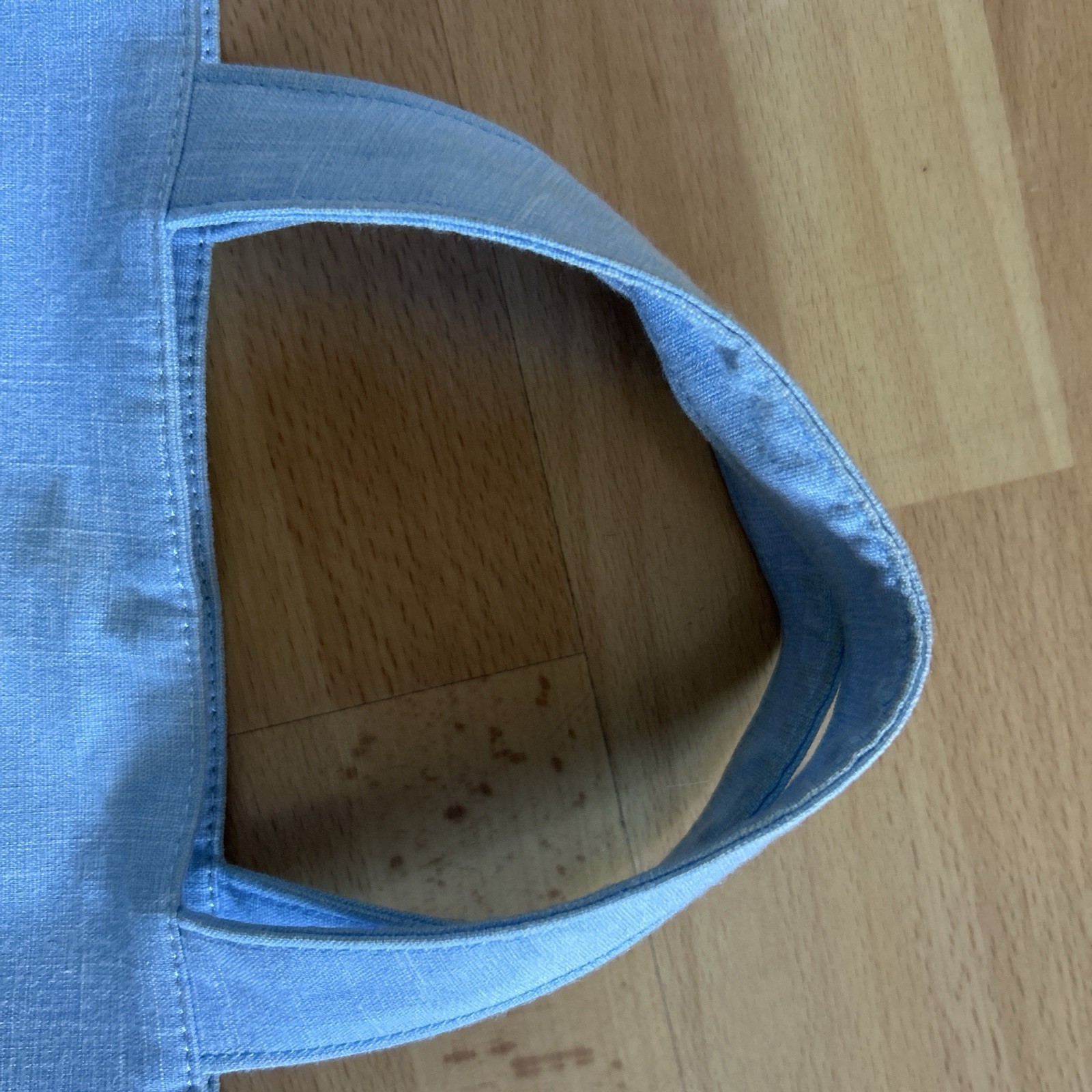 Rare “Cinnamon” Sanrio Light Blue Small Tote Bag w/ Inner Pockets, Zip Pocket