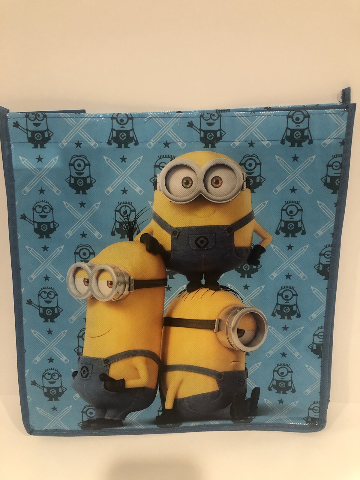 “Despicable Me” MINIONS Tote Bag 13 X 12” Colorful FUN Reusable NWT!