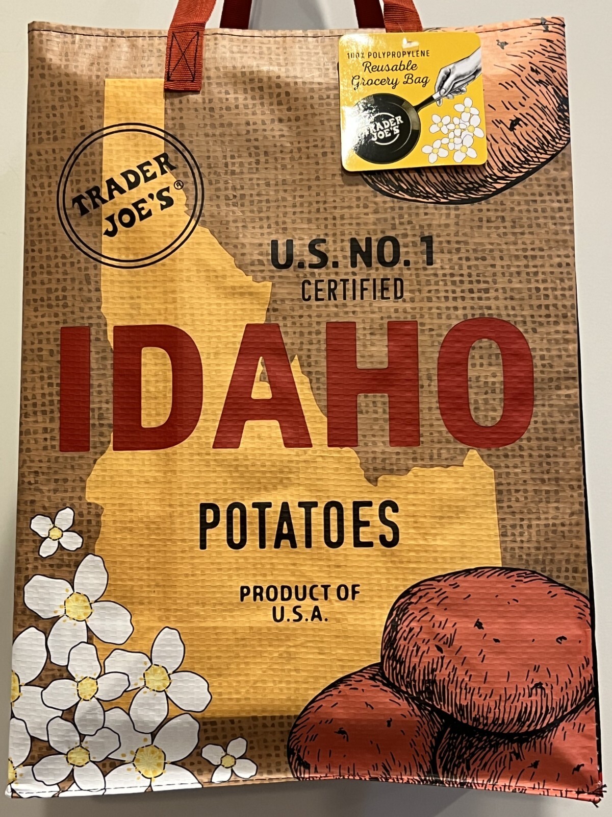 Trader Joe’s IDAHO ECO Regional Reusable Shopping Tote Bag – Collect ’em All!