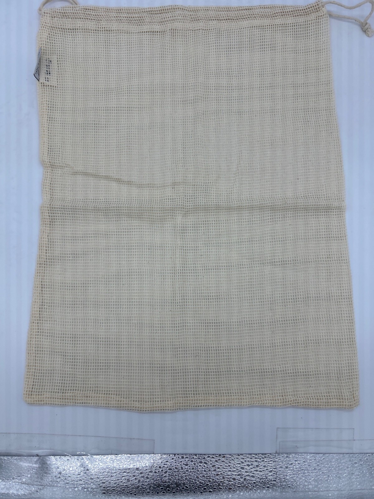 Cottify Organic Cotton Mesh Produce Bag 13″x15″ Drawstring Eco-Friendly 11 Total