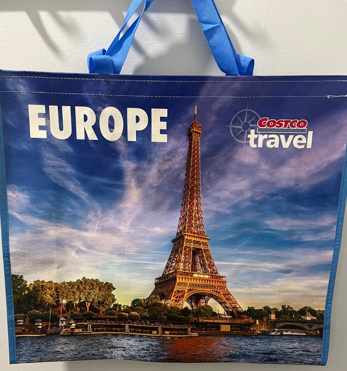 Costco 2 Reusable Large Shopping Bag – Heavy Duty-Brand New