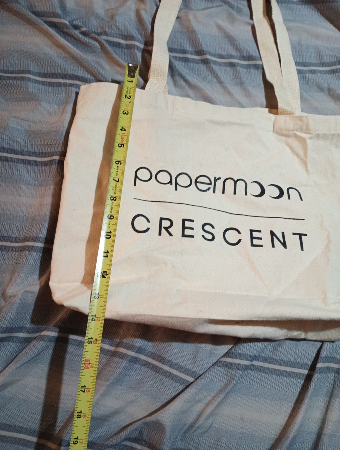 Papermoon Crescent Shopping Bag Environmental Friendly