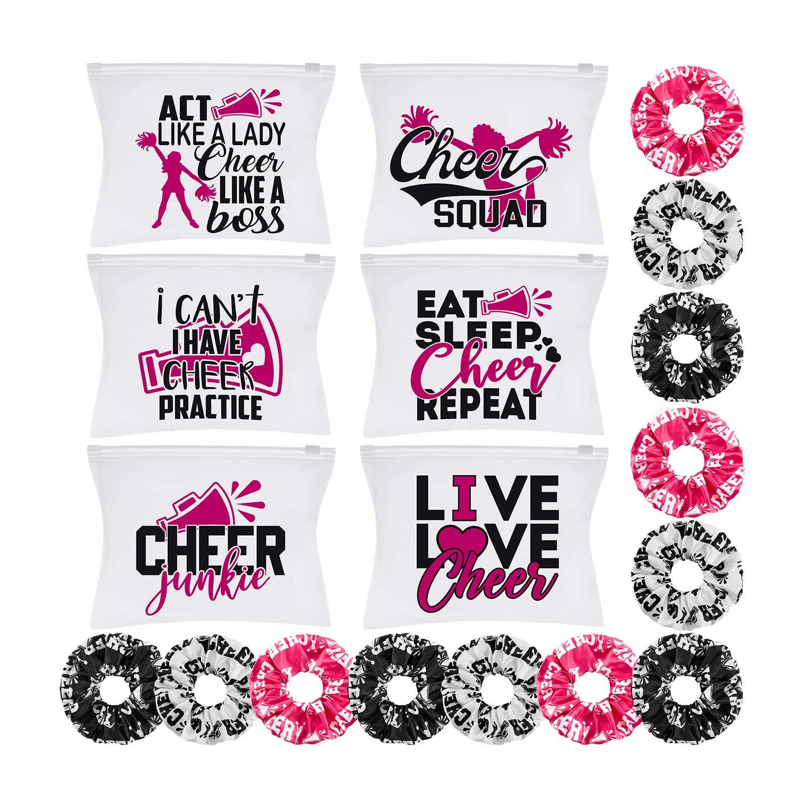 Juexica 60 Pieces Cheerleading 60 Count (Pack of 1), as shown in the pictures