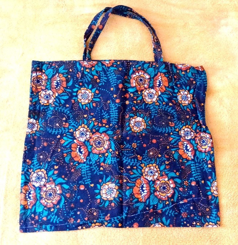 Pack of 2 Vintage Cottage Core Retro Resusable Tote Bags