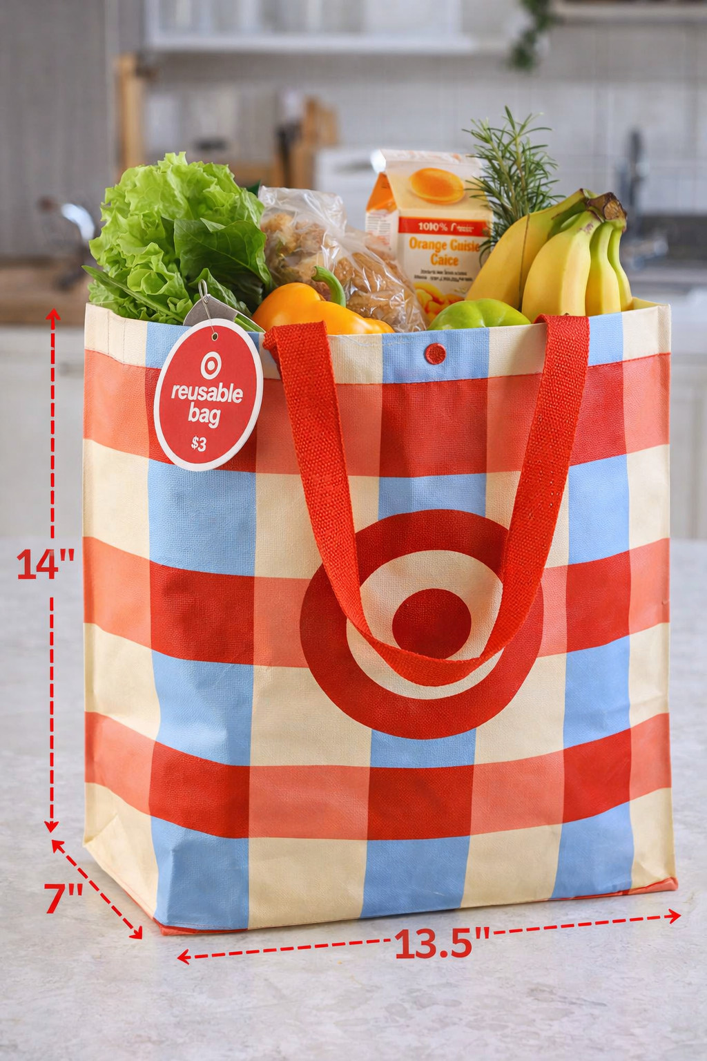 Target Reusable Shopping Tote Bag Reduce, Reuse, Recycle LOT OF 5