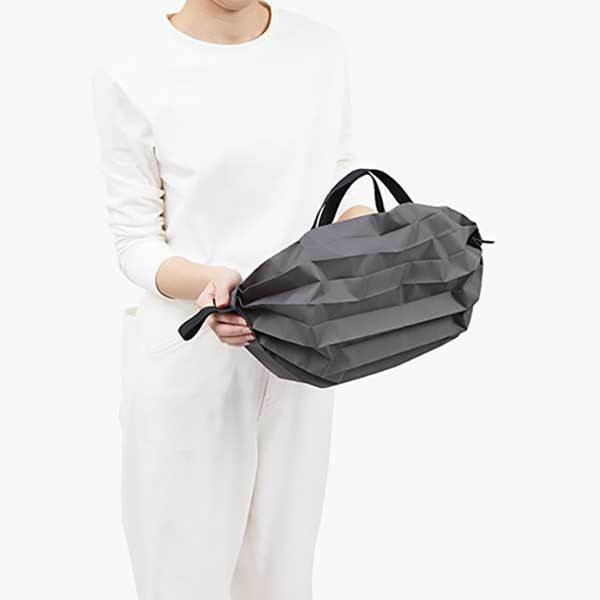 marna Shupatto Compact Bag S S466SU Sumi Gray Foldable Reusable Eco Shopping Bag
