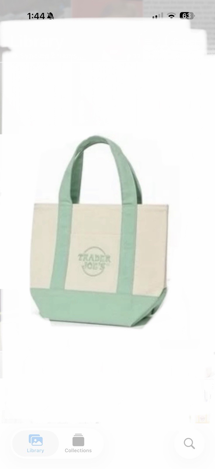Trader Joe’s Mini Tote Bags Pink Blue Mint Purple Dark Green Yellow Lot of 6