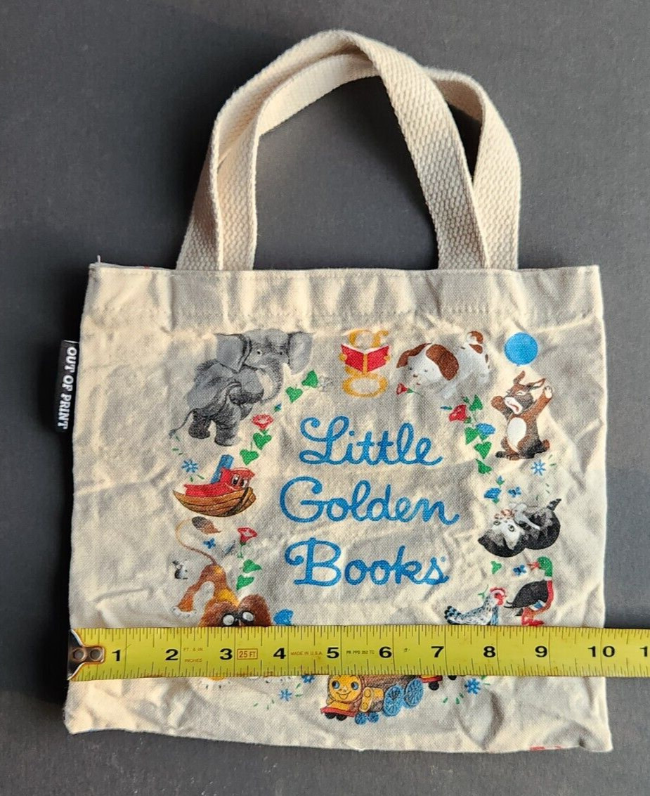 Little Golden Books Tote Bag 100% cotton canvas USA Made